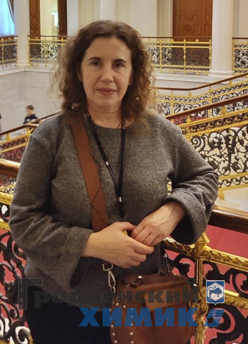 Инженер по подготовке производства — председатель цехового комитета ремонтно-механического производства Галина Левчук